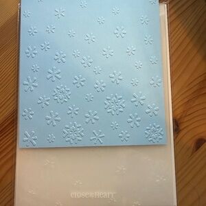 Close to my heart embossing folder
